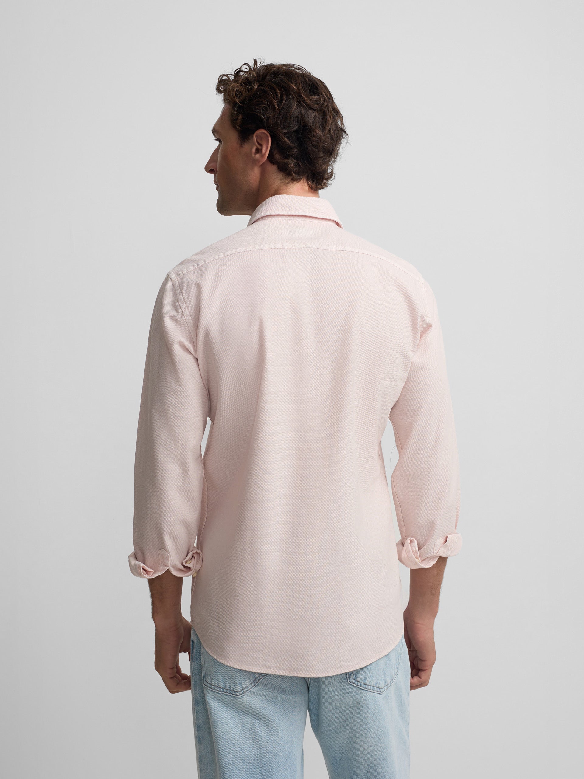 Camisa sport estructura logo coral