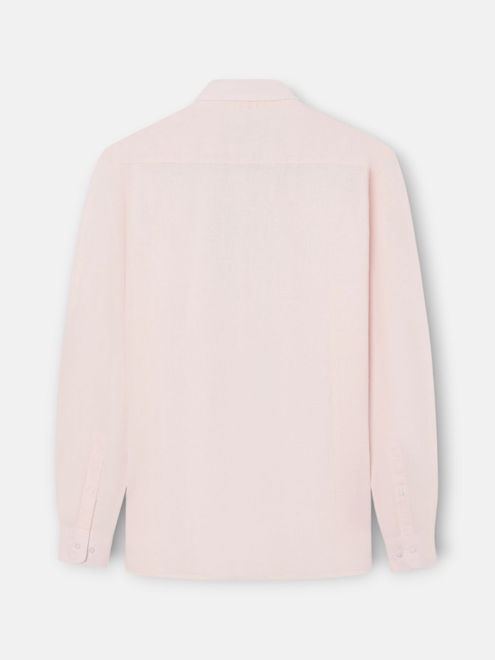 Camisa sport lino rosa