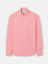 Pink summer linen sport shirt