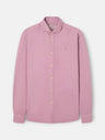 Camisa sport estrutura logótipo roxo