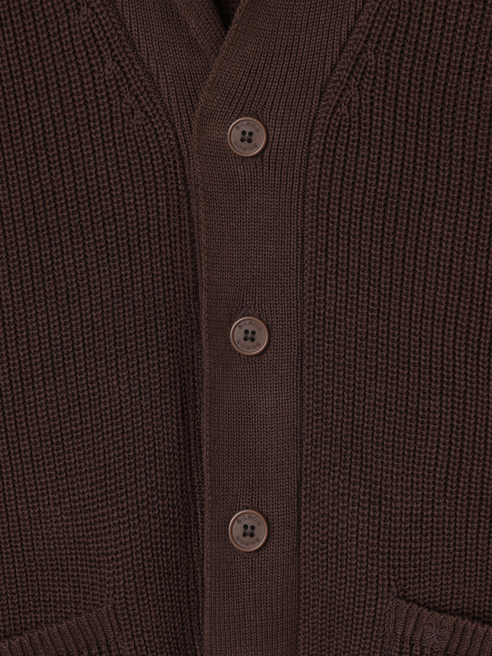 Cardigan canale cruise marron