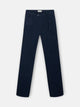 Pantalon chino sport à pinces bleu marine