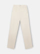 Beige linen chino sport pants