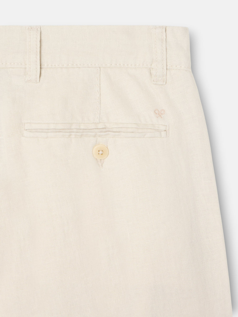 Pantalon sport chino lino beige