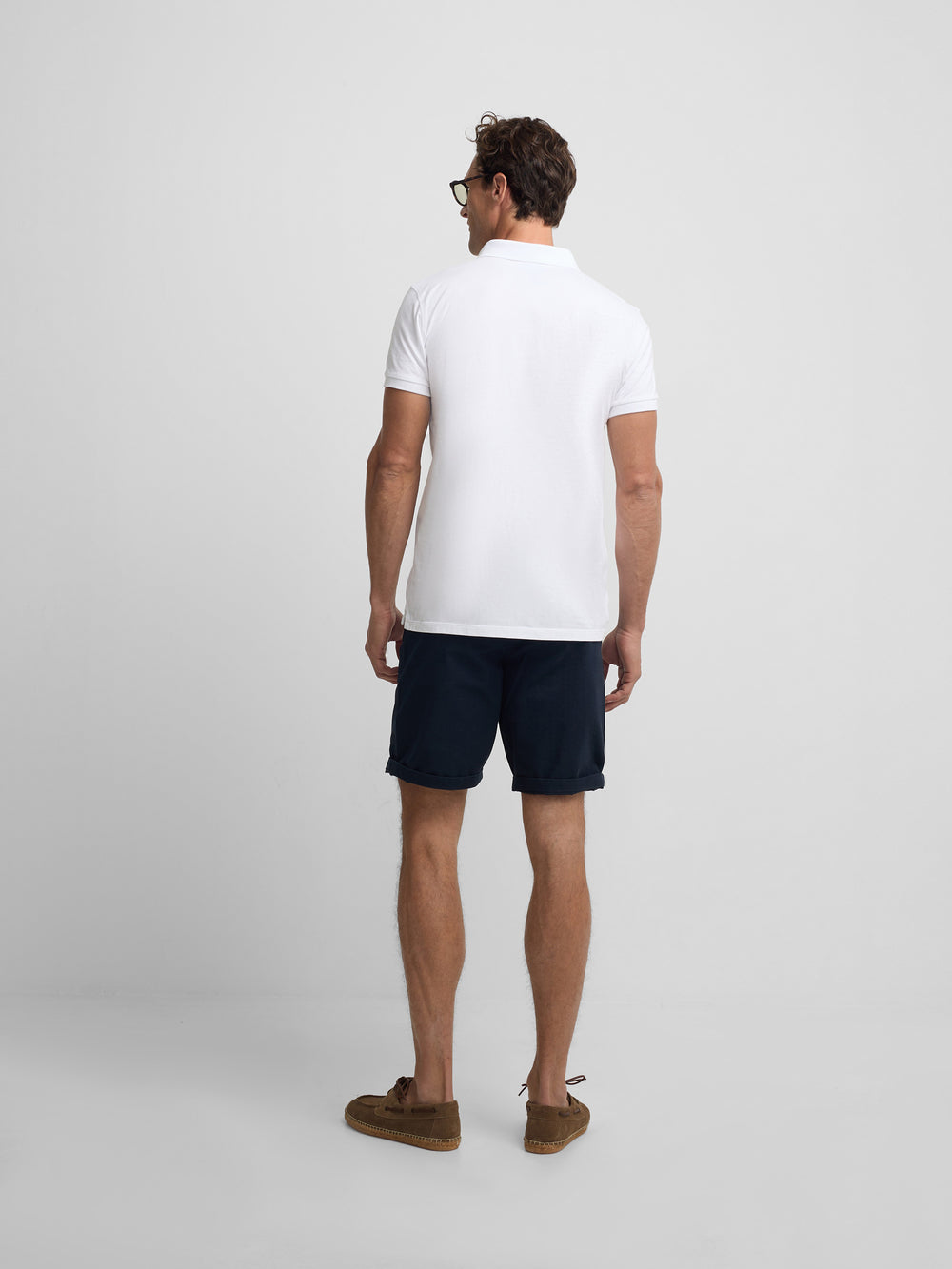 White polo shirt