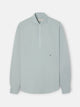 Light green linen sports polo