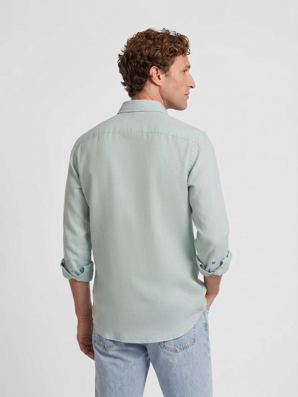 Polera sport lino verde claro