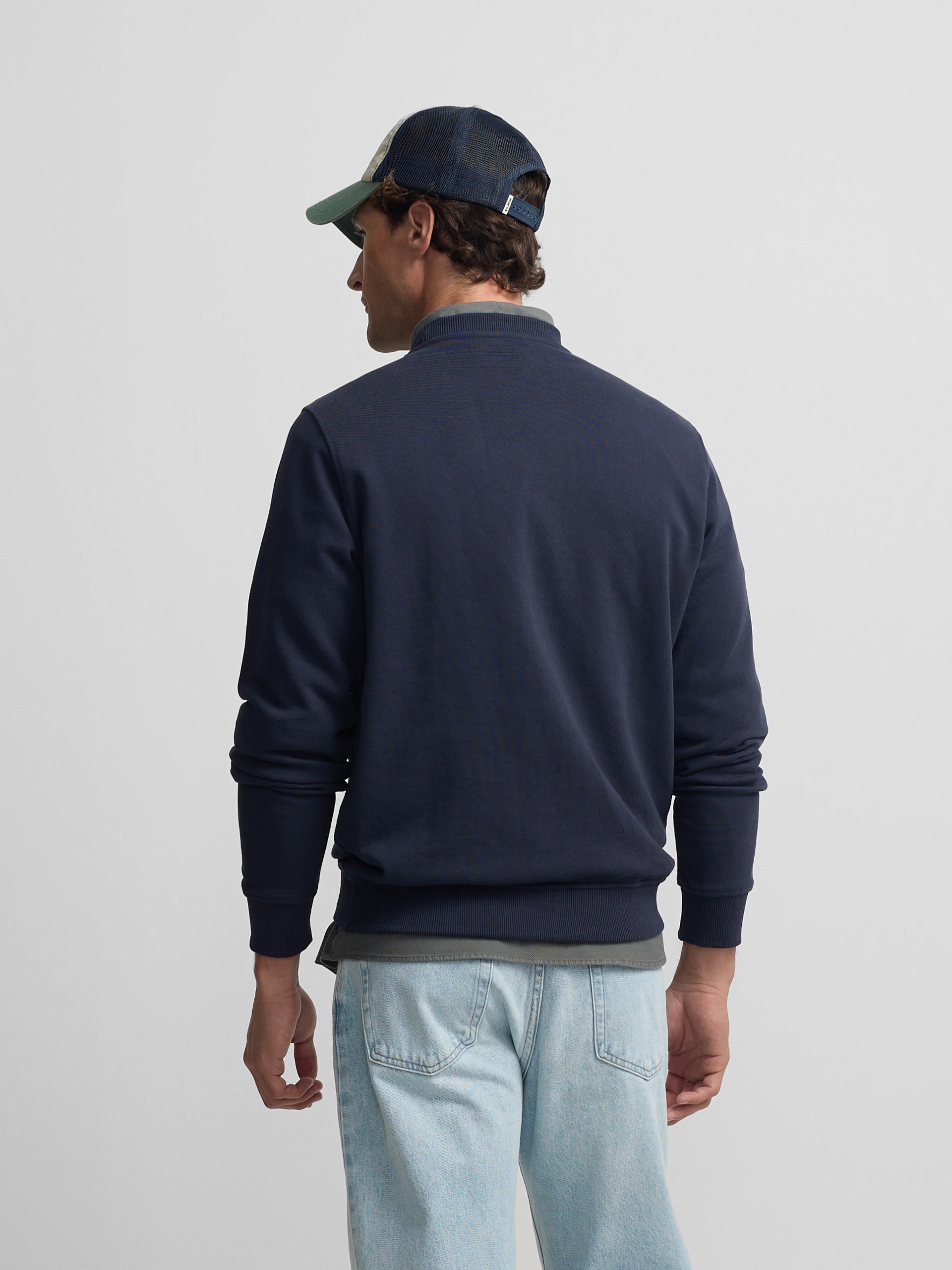 Sudadera pleasure azul marino