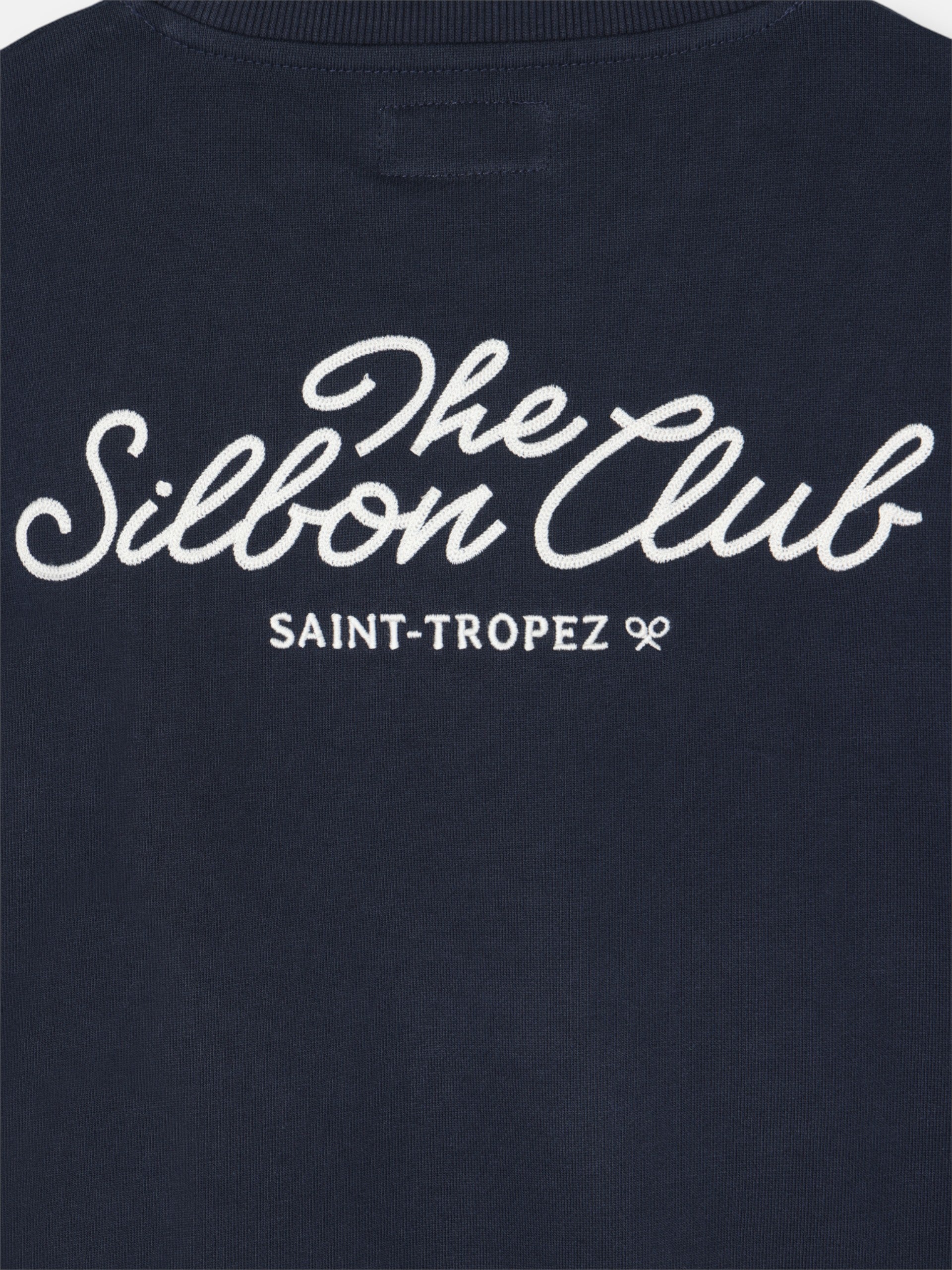 Sudadera club Saint Tropez azul marino