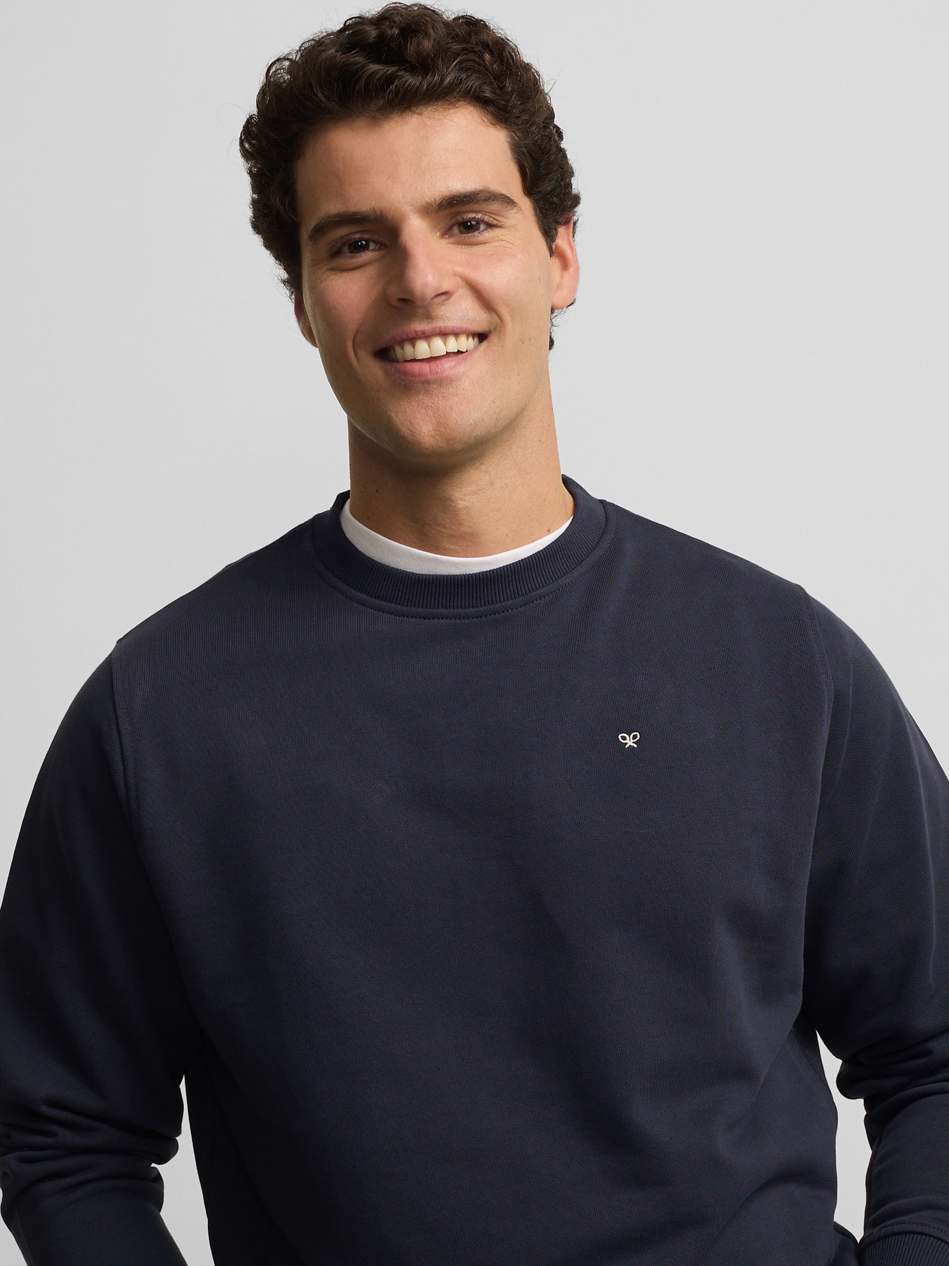 Sudadera club Saint Tropez azul marino