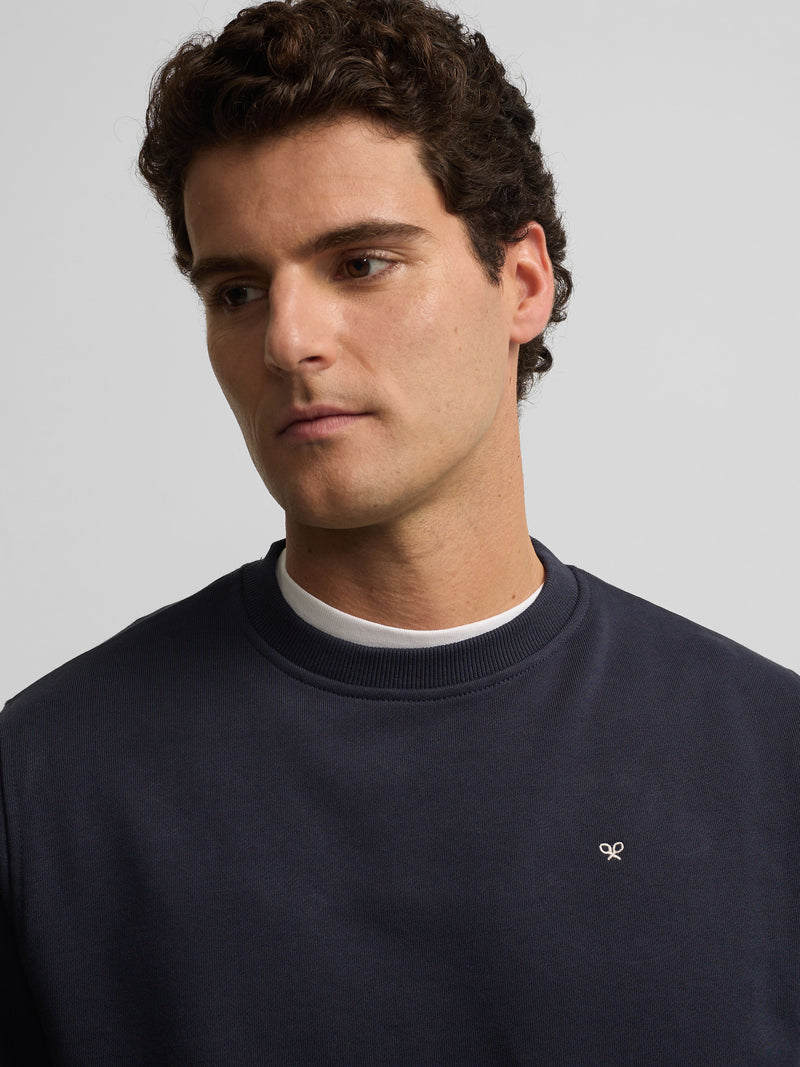 Sudadera club Saint Tropez azul marino
