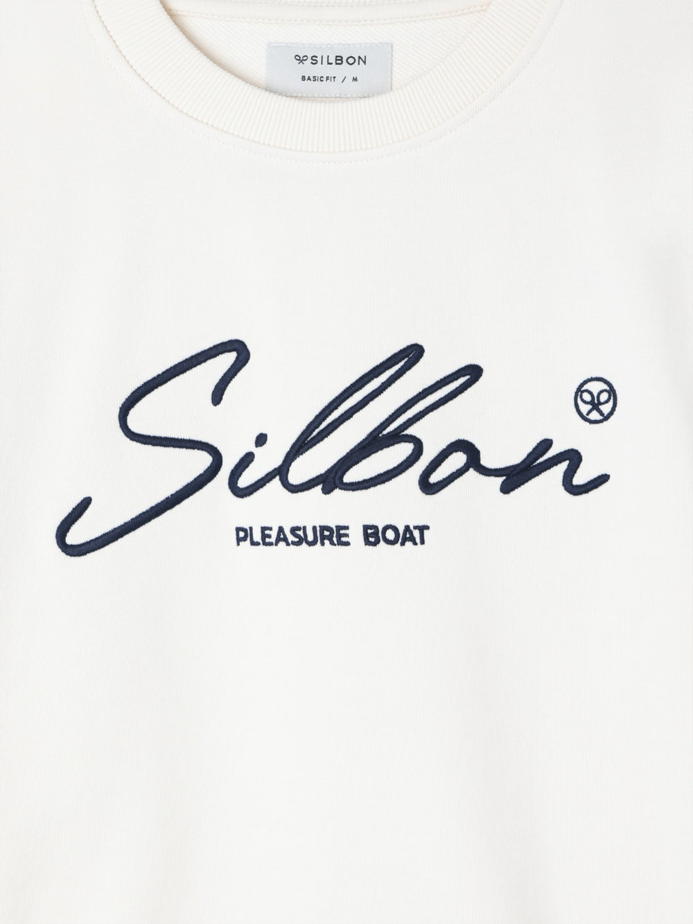 Sudadera pleasure crema