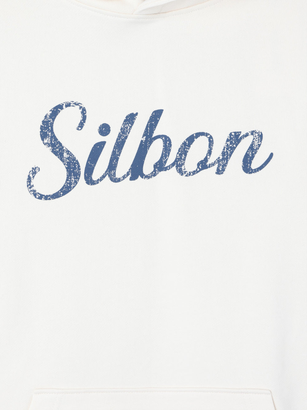 Sweatshirt com capuz Silbon vintage creme