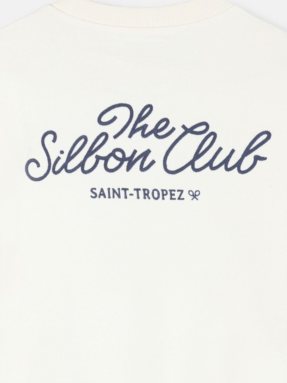 Sudadera club Saint Tropez crema
