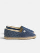 Navy blue minilogo espadrille