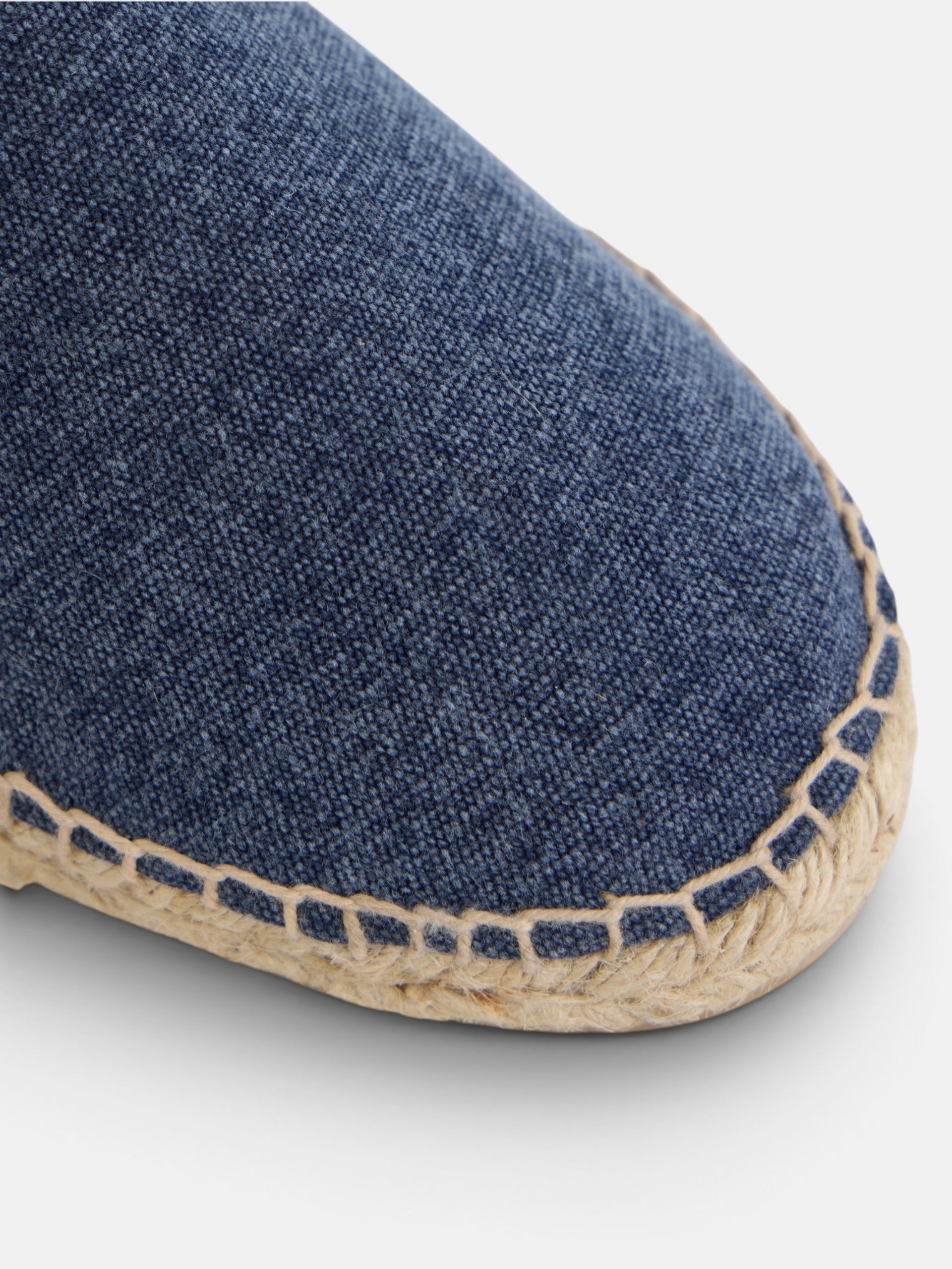 Navy blue minilogo espadrille