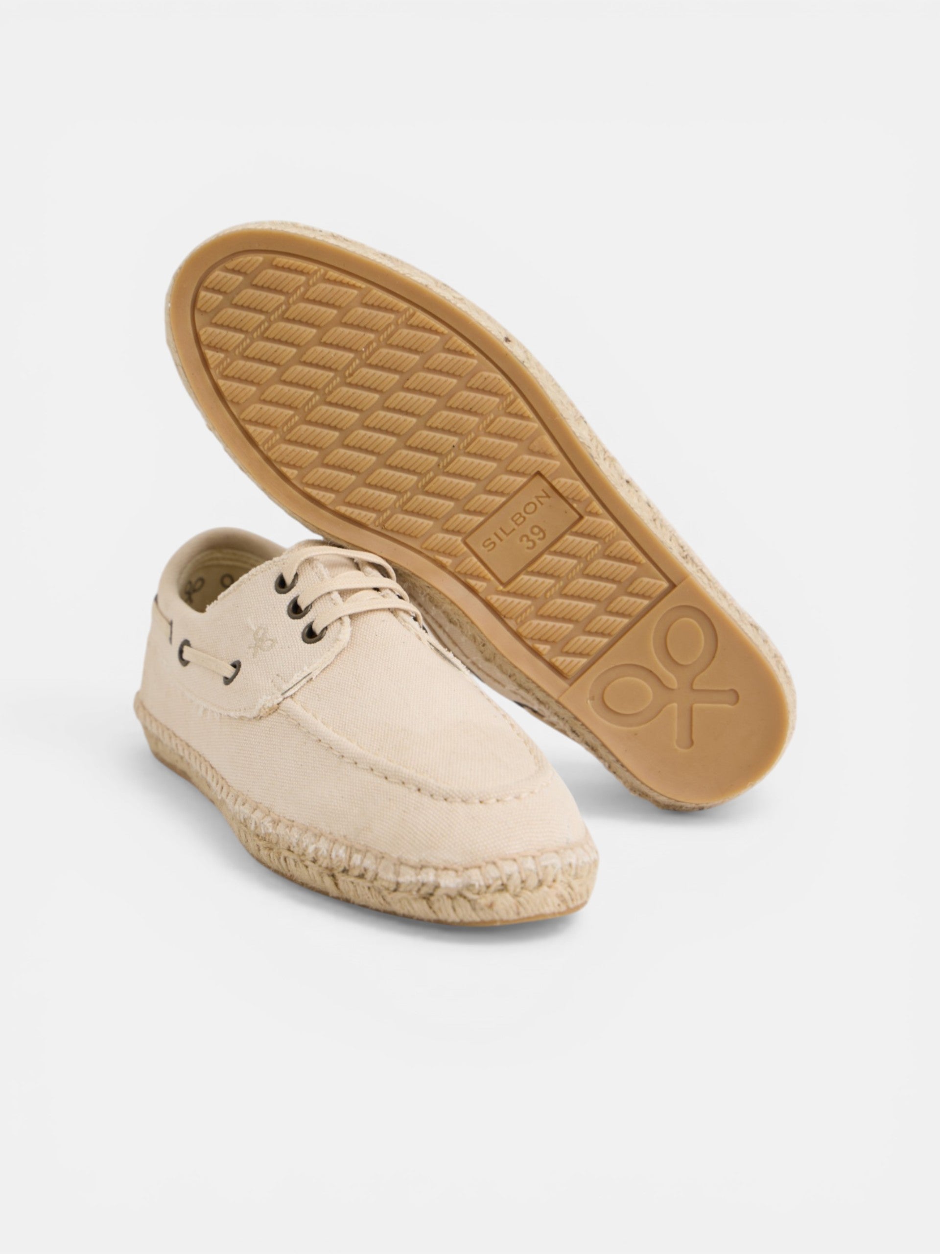 Alpargata cubierta nautica beige