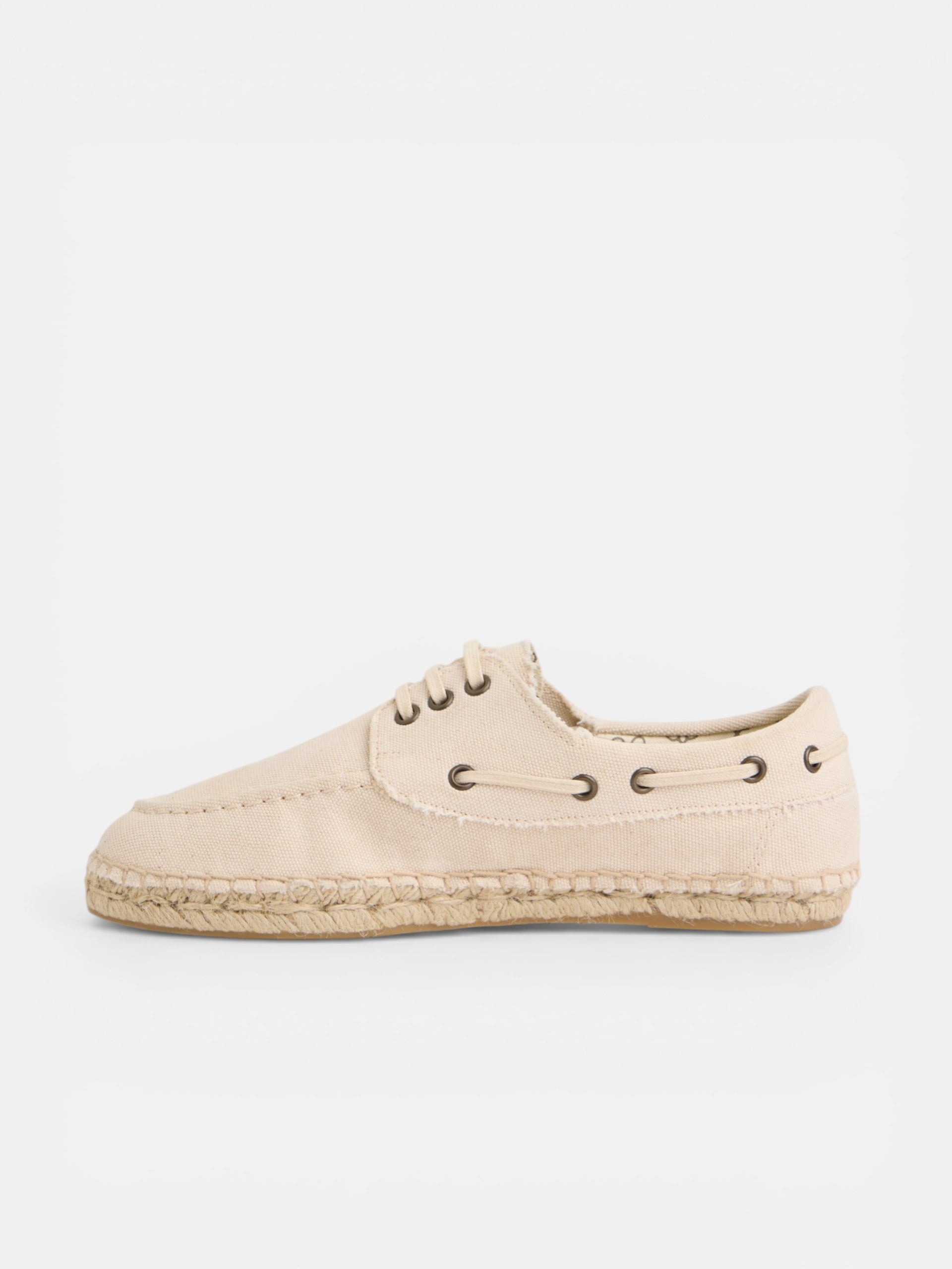 Alpargata cubierta nautica beige