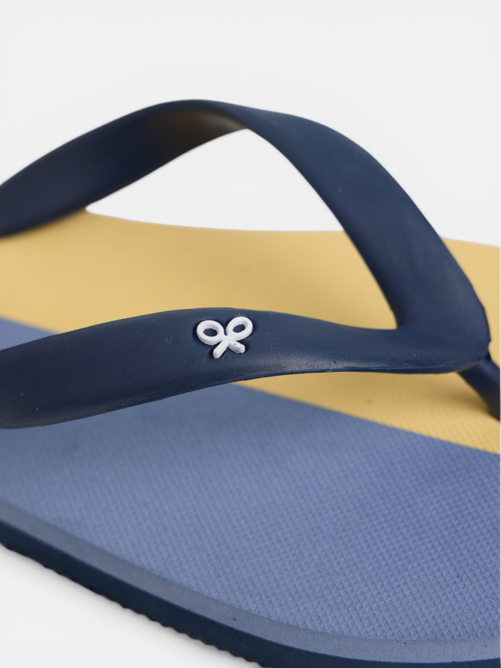 Chanclas raqueta bicolor amarillo