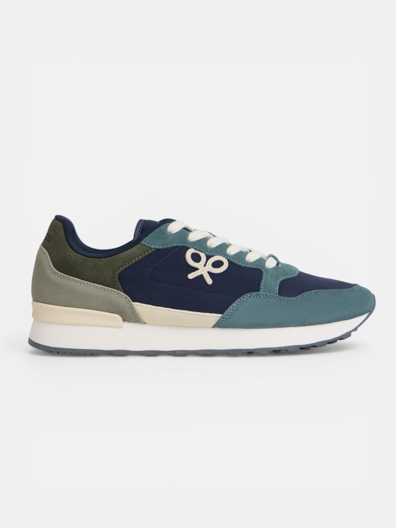 Sapatilha de corrida estilo azul-marinho