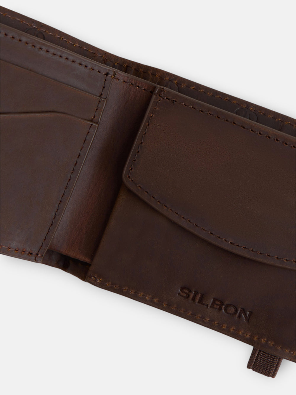 Cartera piel multiraquetas marron