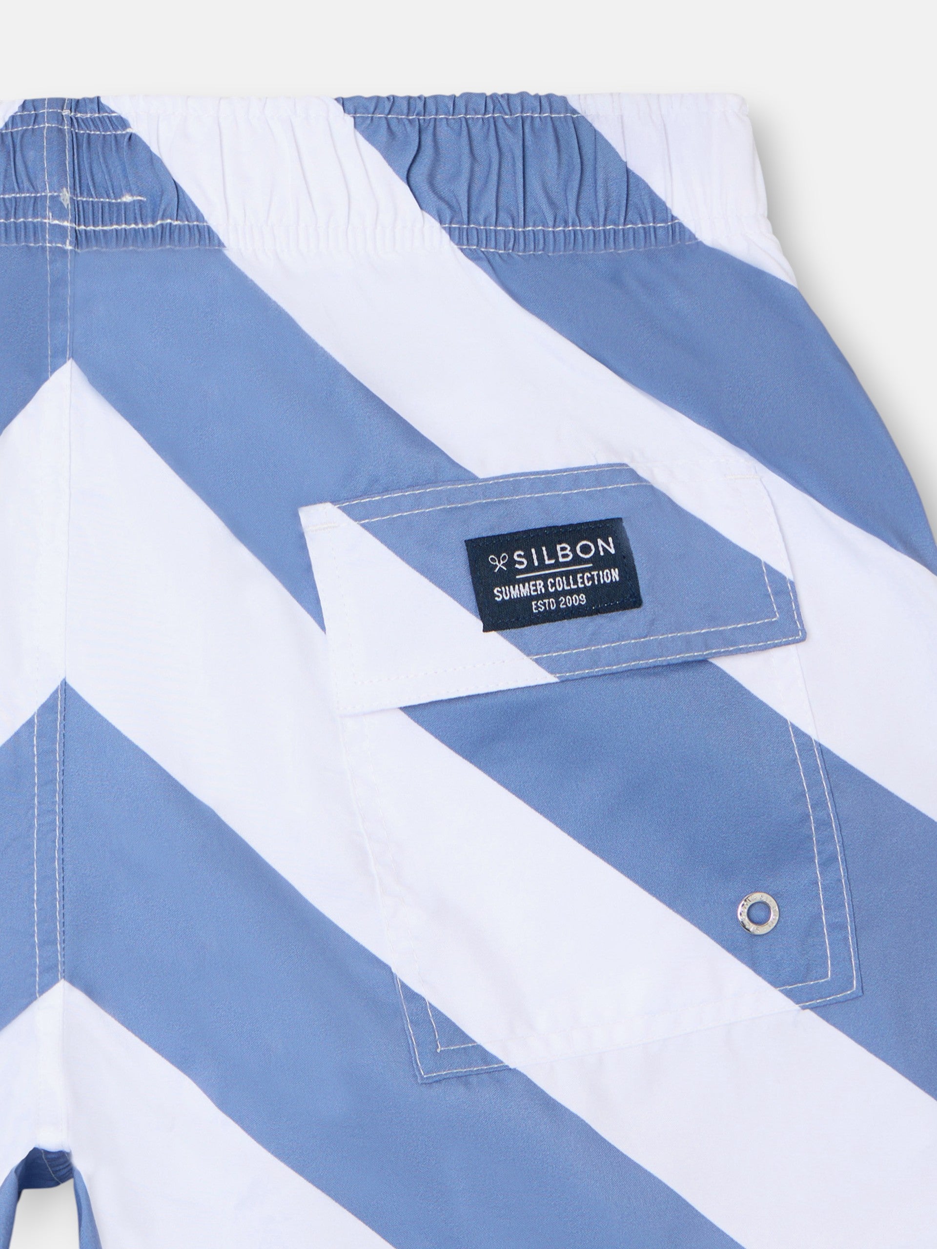 Bañador franjas azules