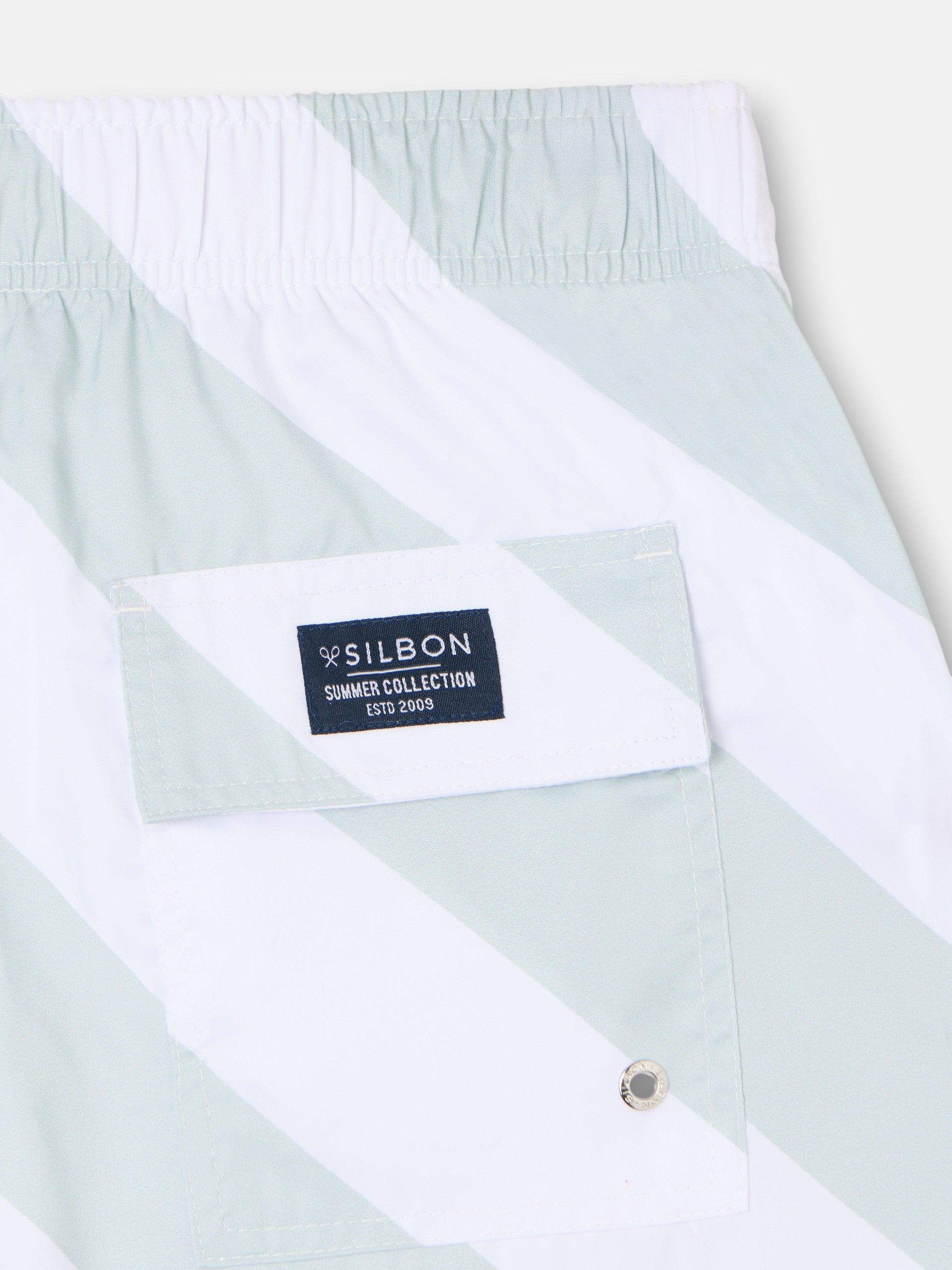 Bañador franjas verdes