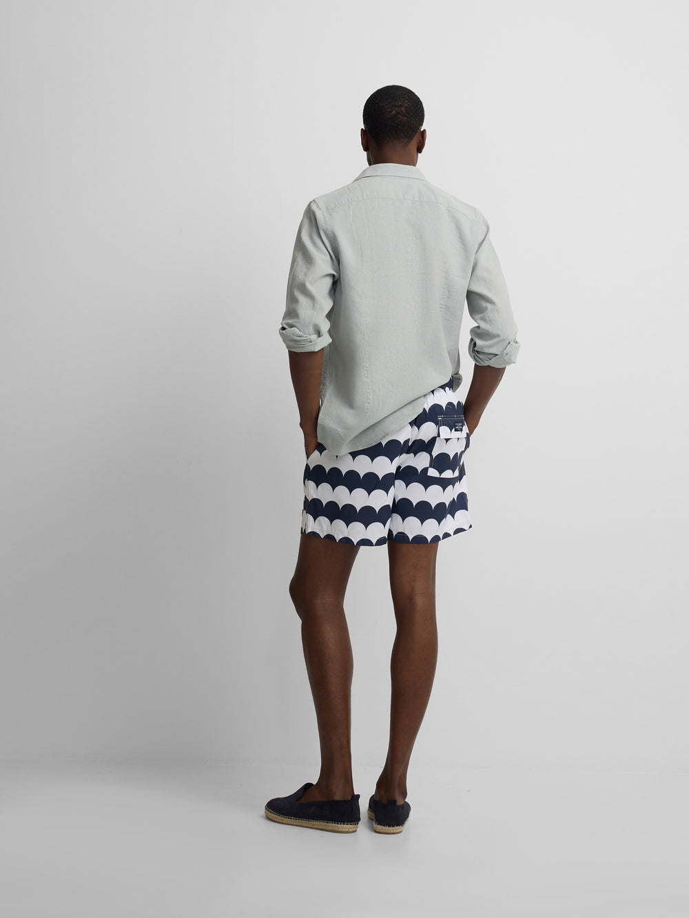 Bañador maxiolas azul marino