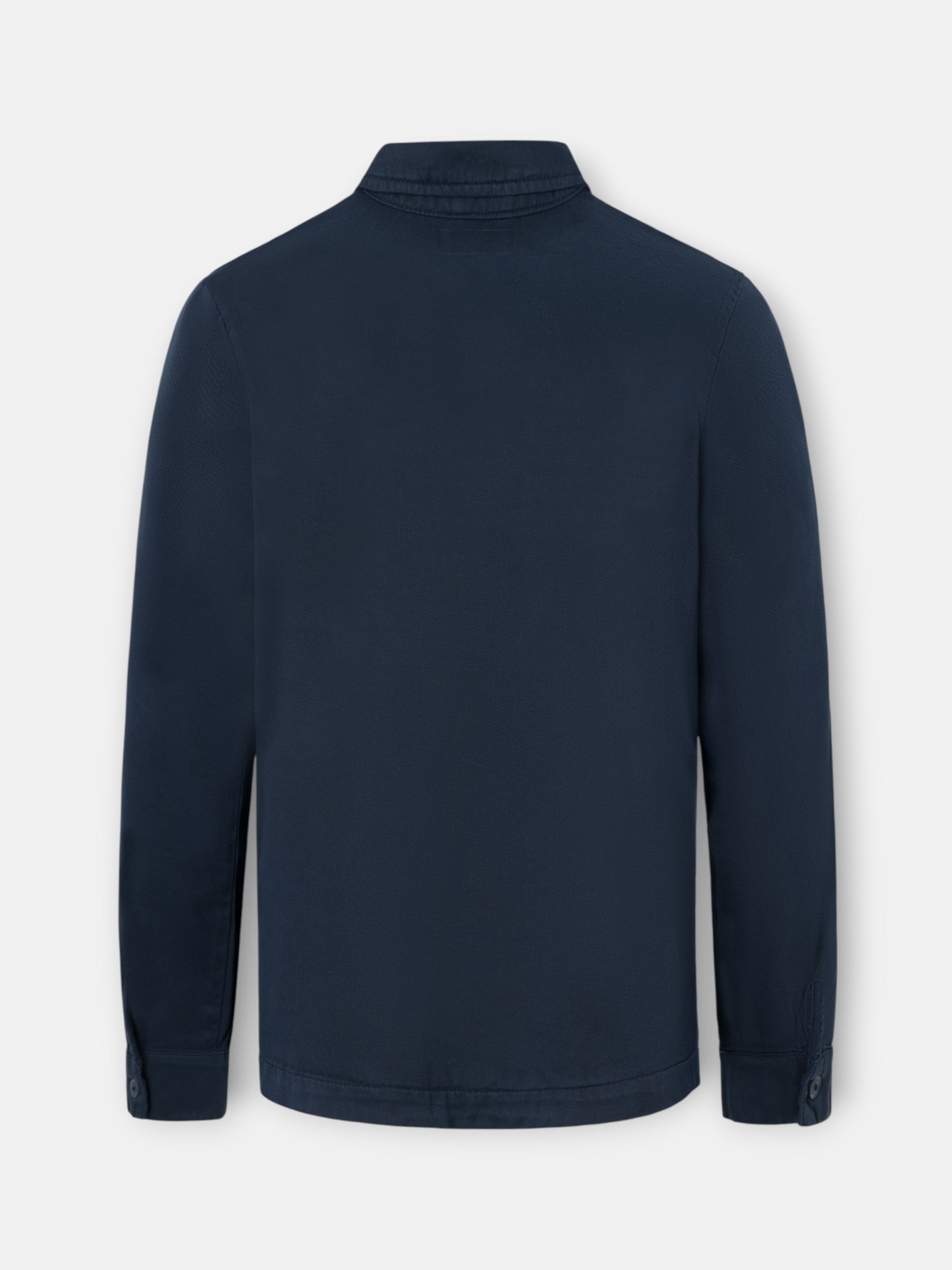 surchemise patchwork bleu marine