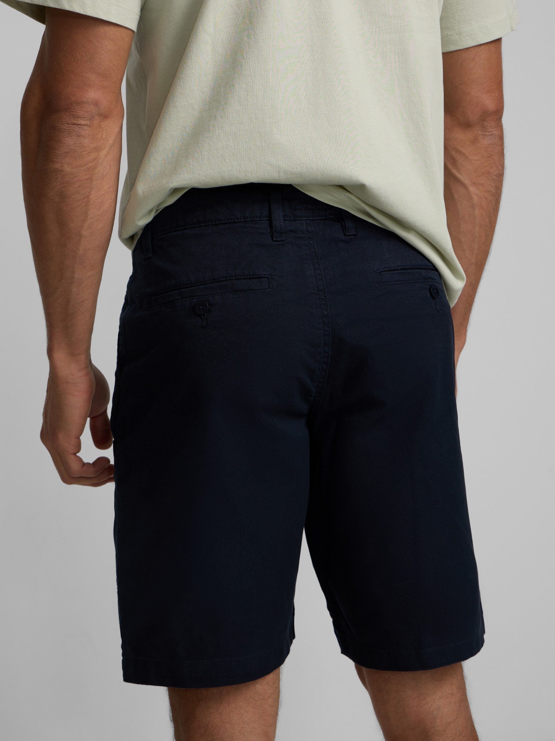 Bermuda poches bleu marine