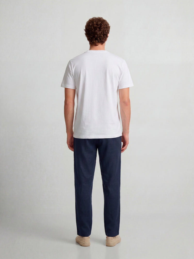 Camiseta bolso étnico branco