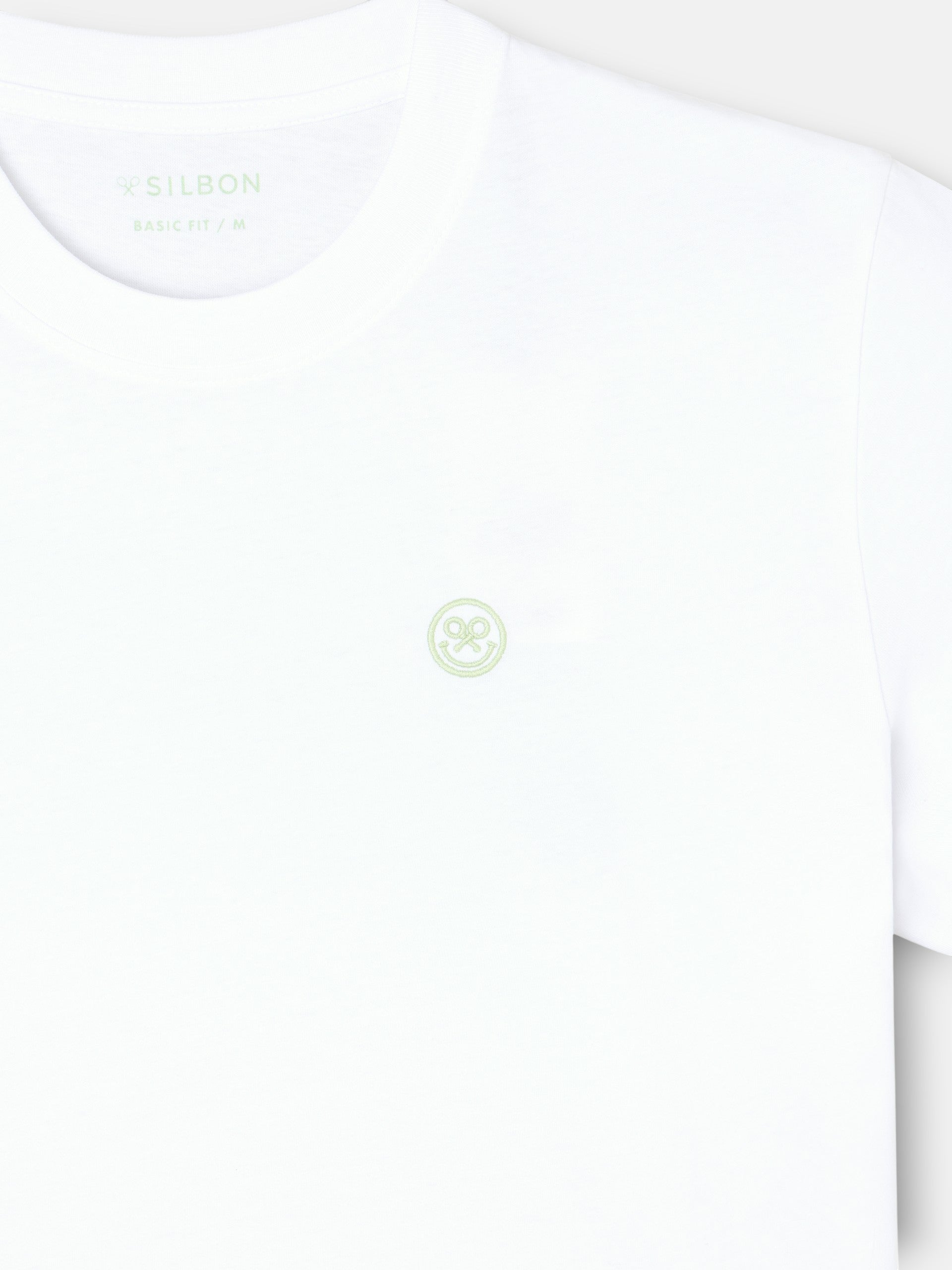 T-shirt summer games branco