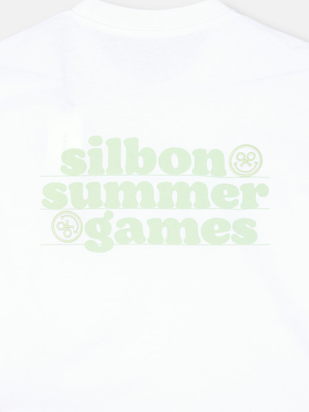T-shirt summer games branco