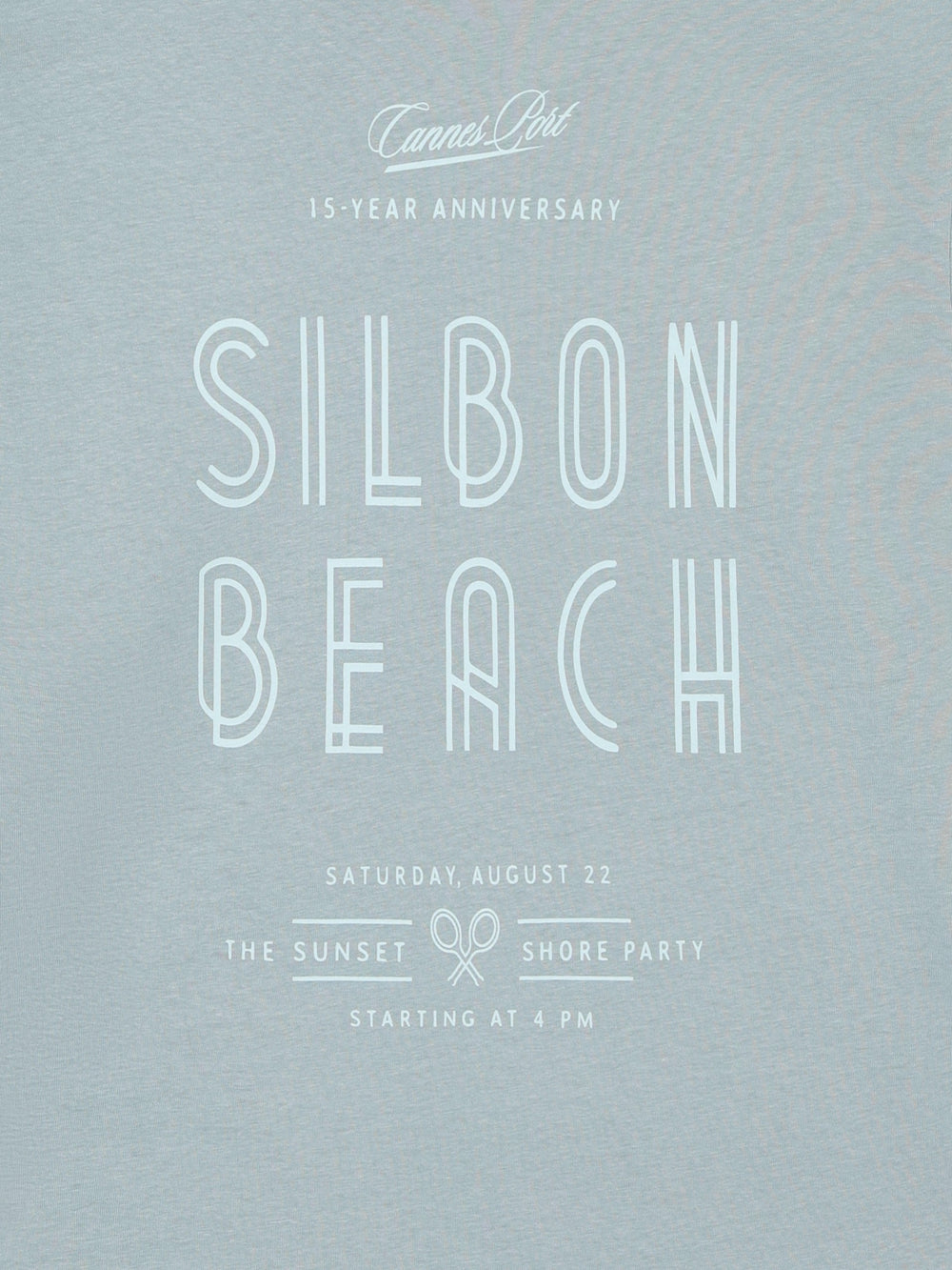 Camisola special fit Silbon sunset party água-marinha