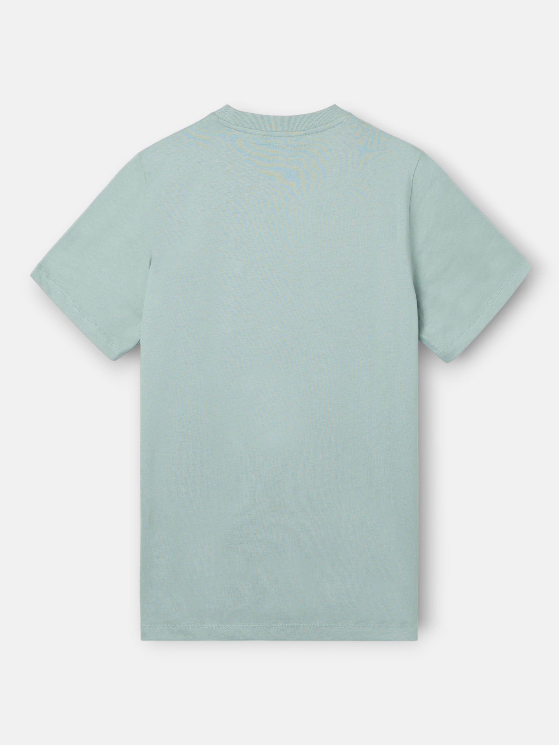 T-shirt vert à poche ethnique