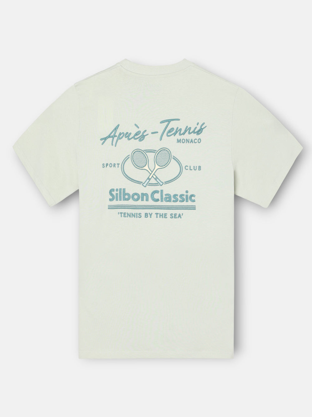T-shirt apres tennis verde claro