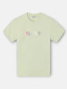 T-shirt relaxed fit slbn cross verde claro