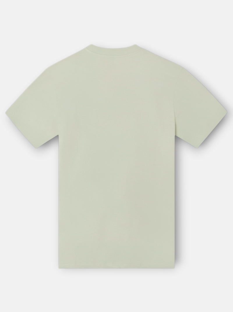 T-shirt relaxed fit slbn cross verde claro