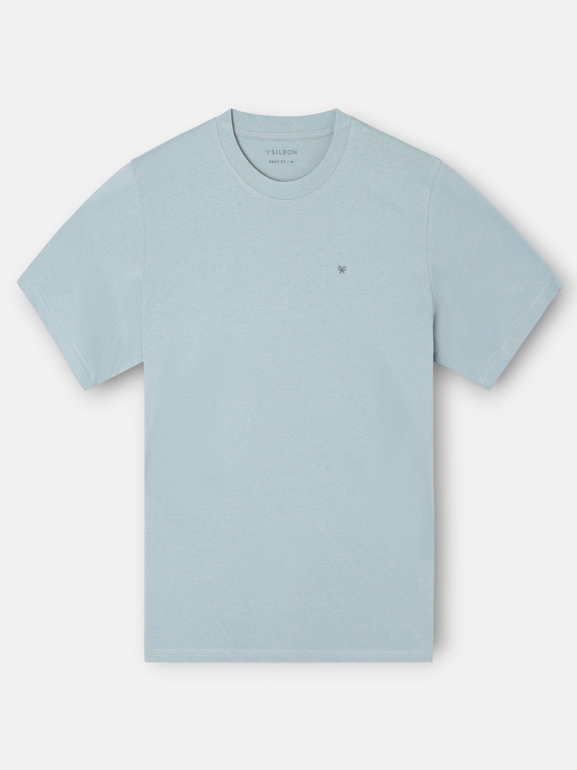 T-shirt slow summer verde cinzento