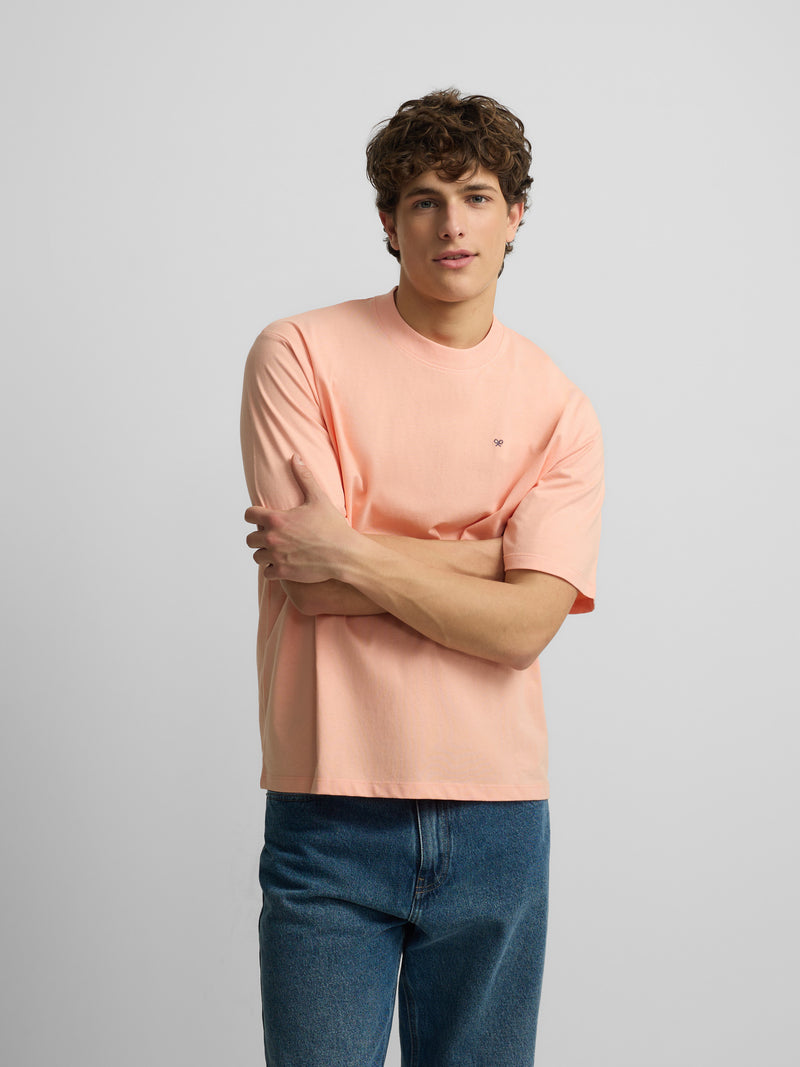 Camiseta special fit Silbon sunset party coral