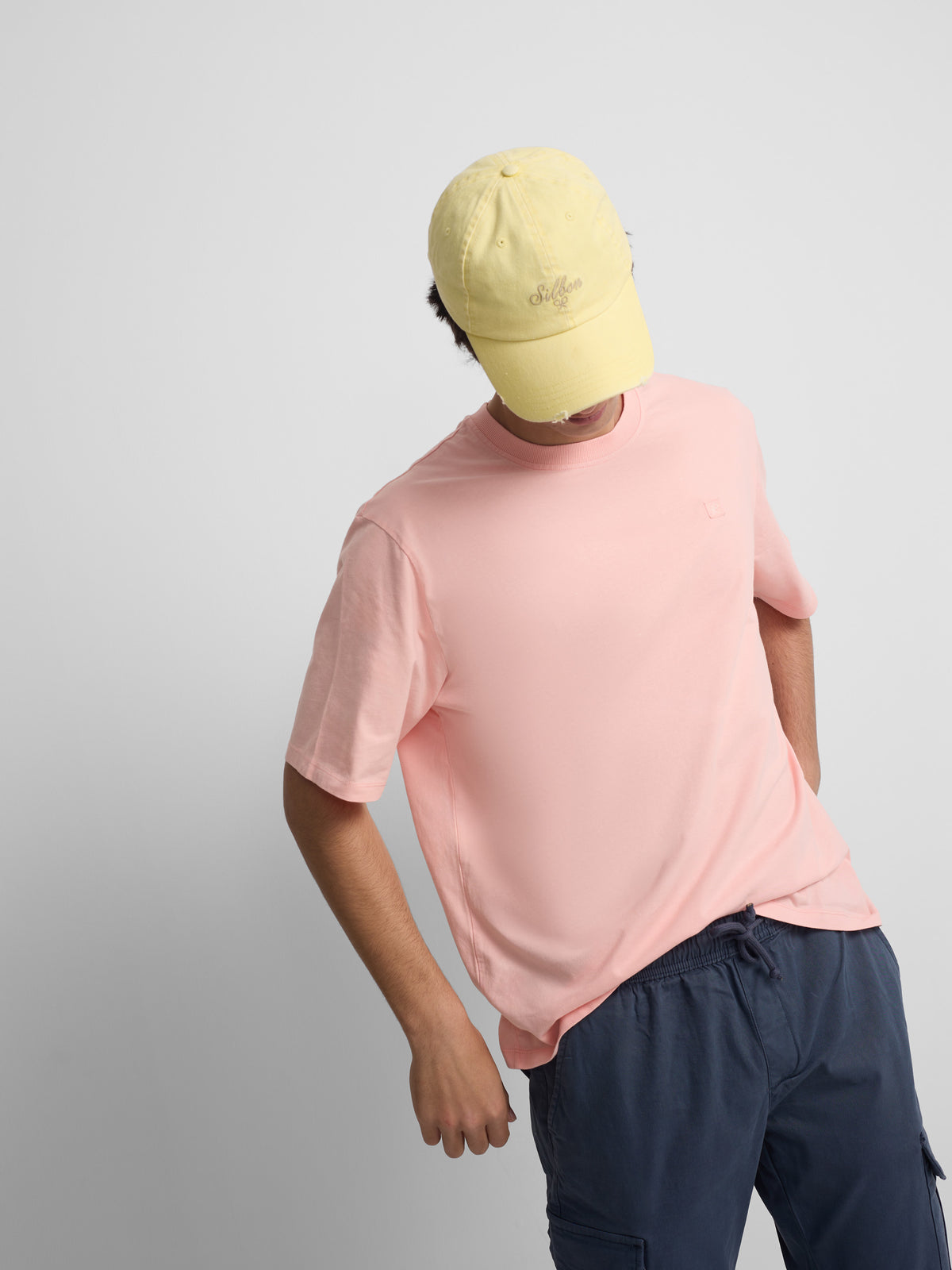 T-shirt special fit minilogo patch coral