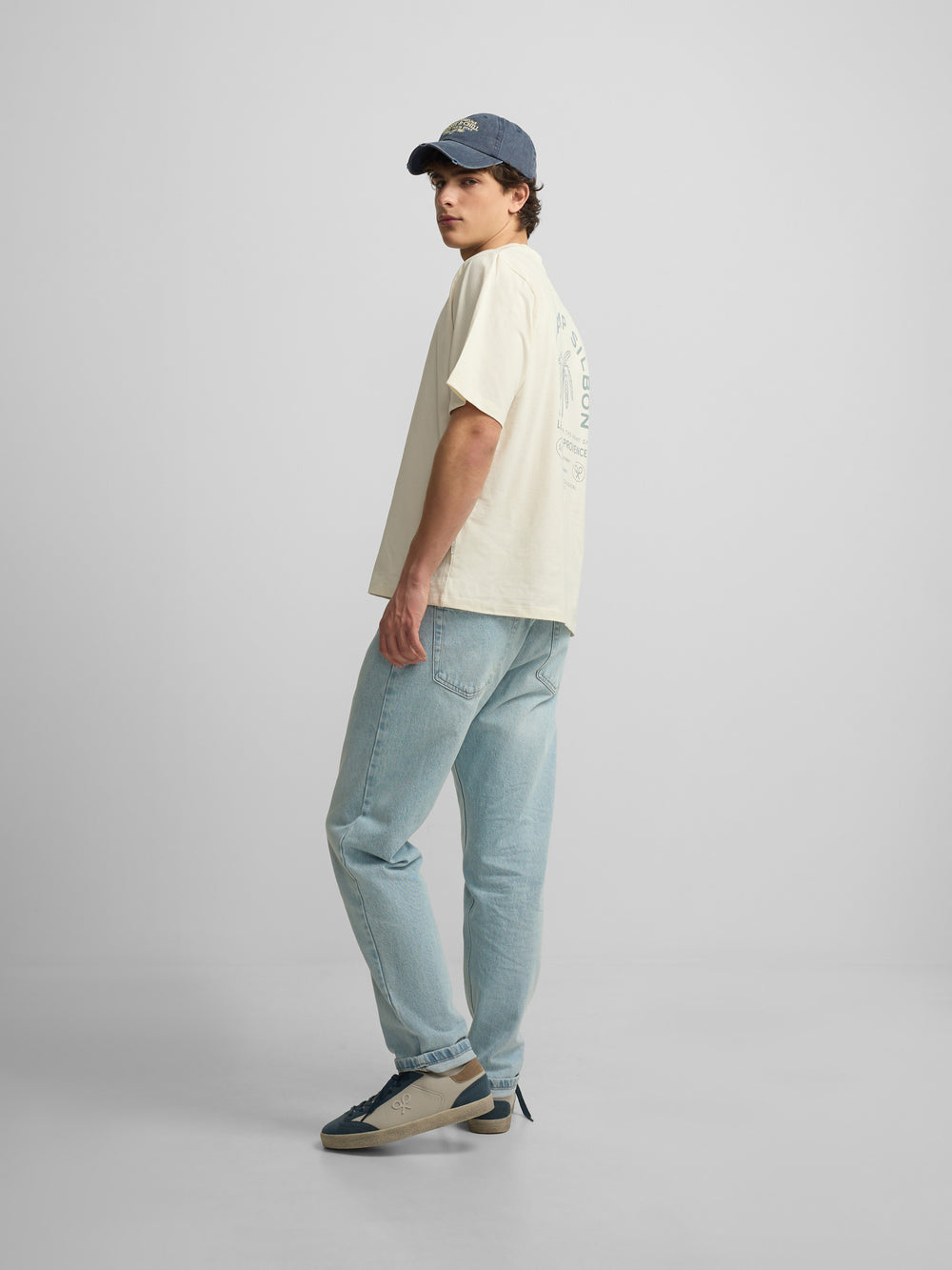 Special fit le champs cream t-shirt