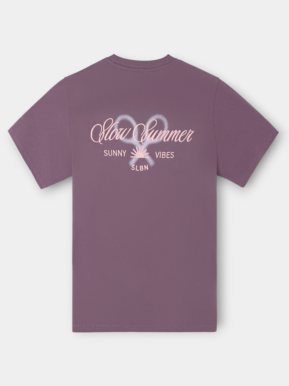 Camiseta slow summer purpura