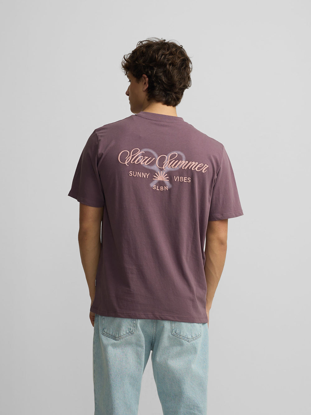 Slow Summer Purple T-shirt