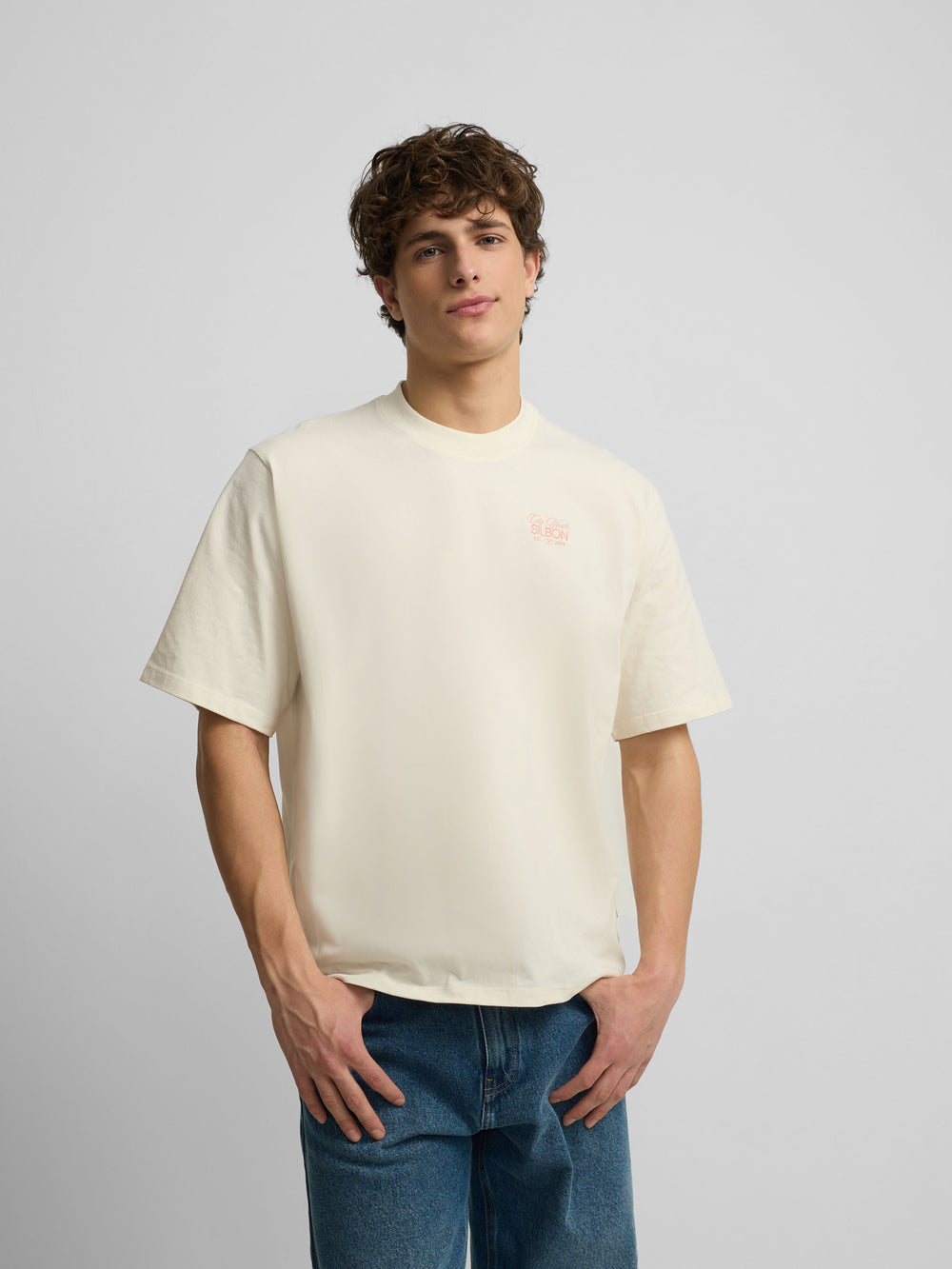 Special fit city youth cream t-shirt