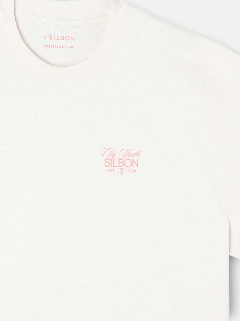 T-shirt special fit city youth creme