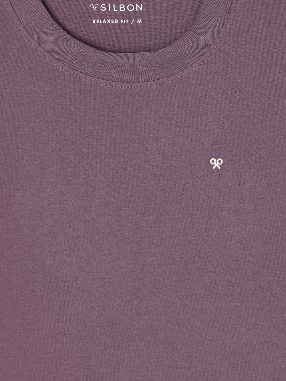 Camiseta relaxed fit Silbon vacation roxa
