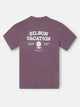 Camiseta relaxed fit Silbon vacation roxa
