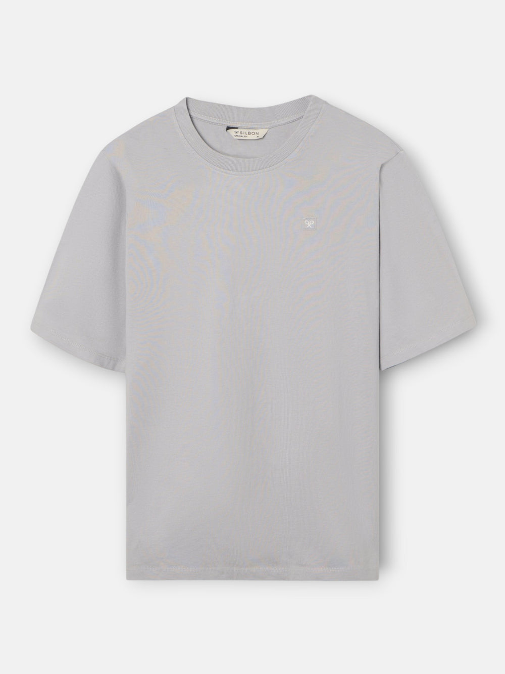 Camiseta special fit minilogo parche gris