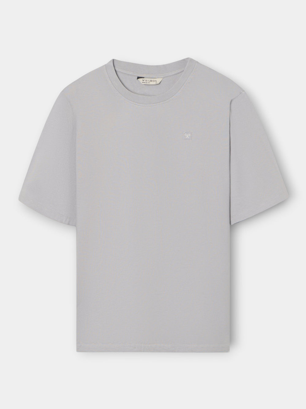 Camiseta special fit minilogo parche gris